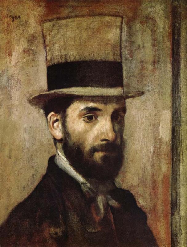 Edgar Degas Portrait oil painting picture